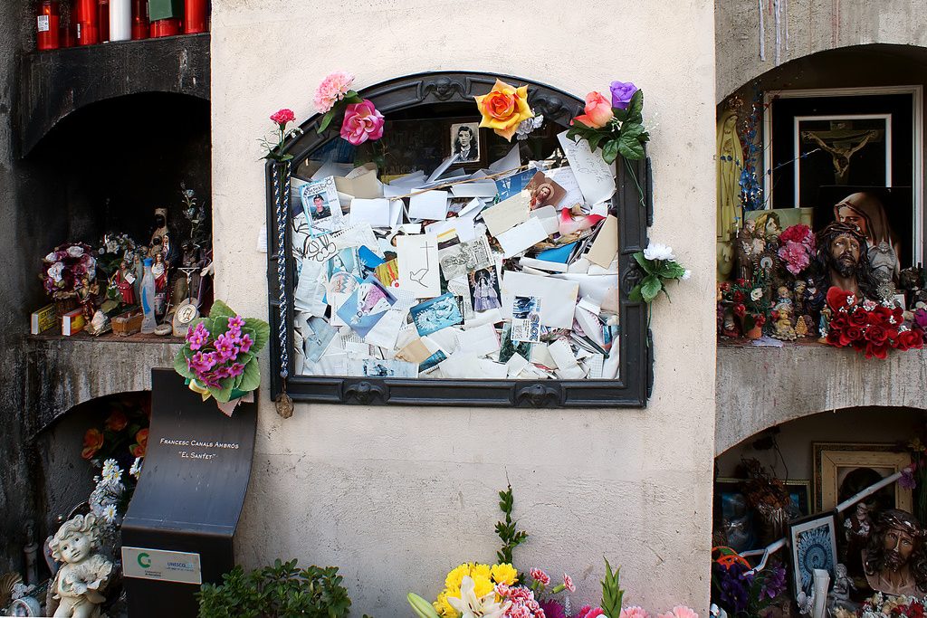 Nínxol de Francesc Canals, denominat Santet de Barcelona